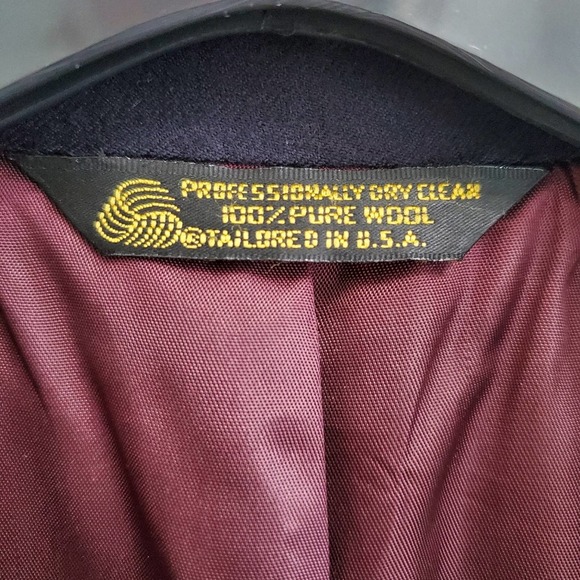 BOGO LINETT LTD Kountz Rider 100% Wool Men Blazer Jacket - Picture 3 of 8